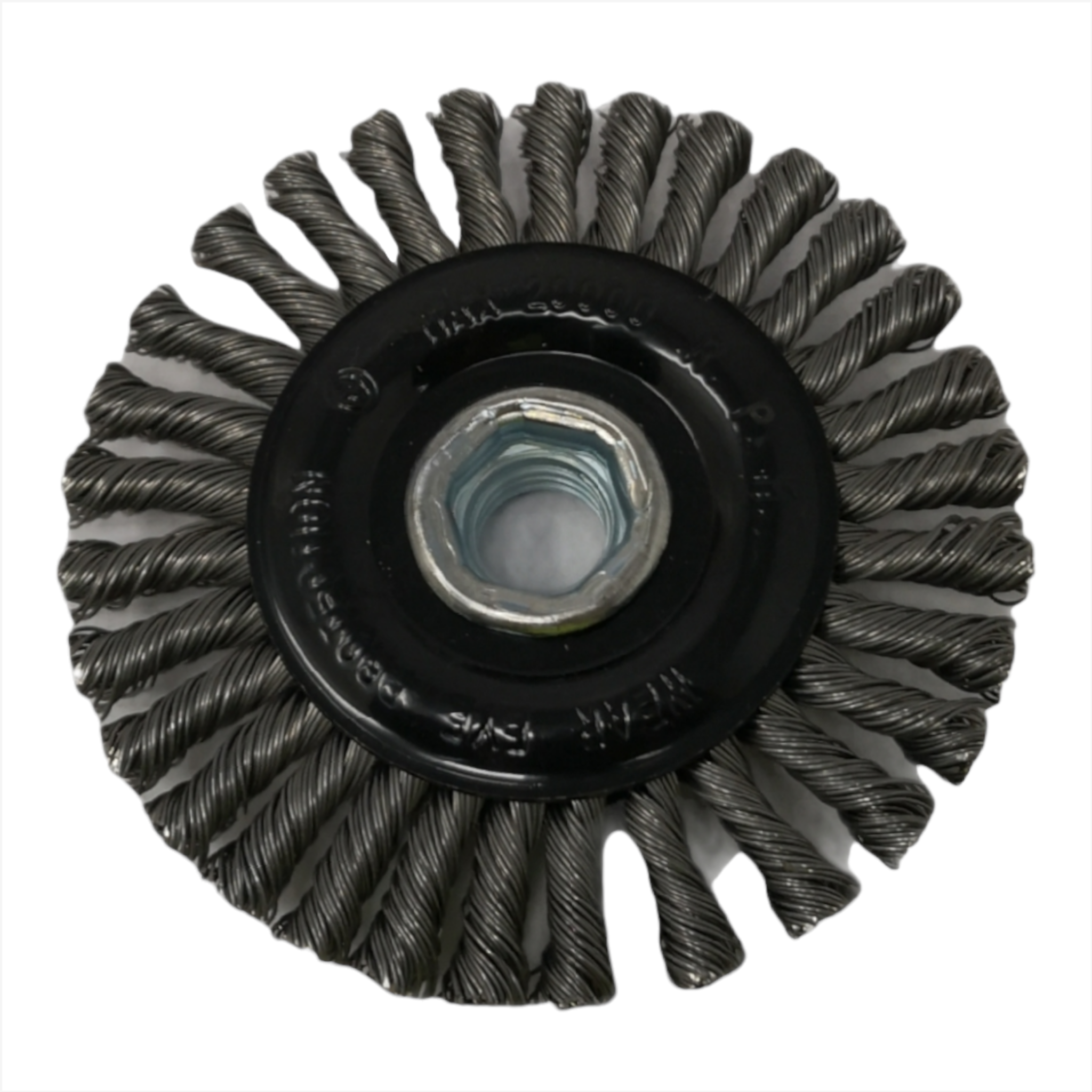 Cepillo Carda Circular 4"X30X5/8"-11 X0.50MM