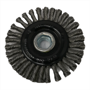 Cepillo Carda Circular 4"X30X5/8"-11 X0.50MM