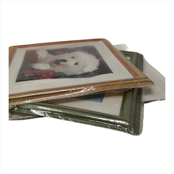 Cuadros Decorativos de Plástico 17cm x 17cm 10 pzs