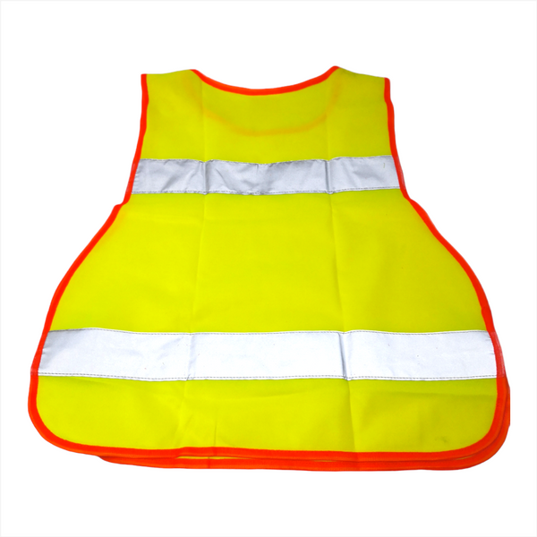 Chaleco de seguridad reflectante infantil amarillo trajectoire