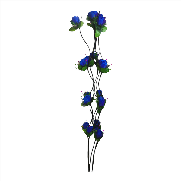 Rosas Naturaleza Flor Artificial Vara guía 5pz