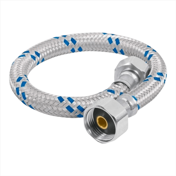 Manguera flexible Lavabo Fregadero 1/2x1/2x100cm solver