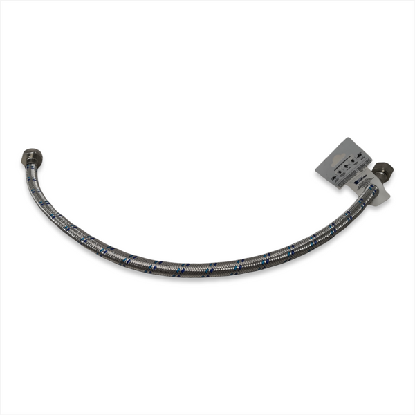 Manguera flexible para WC 1/2"x7/8"x 60cm solver 2 pzs