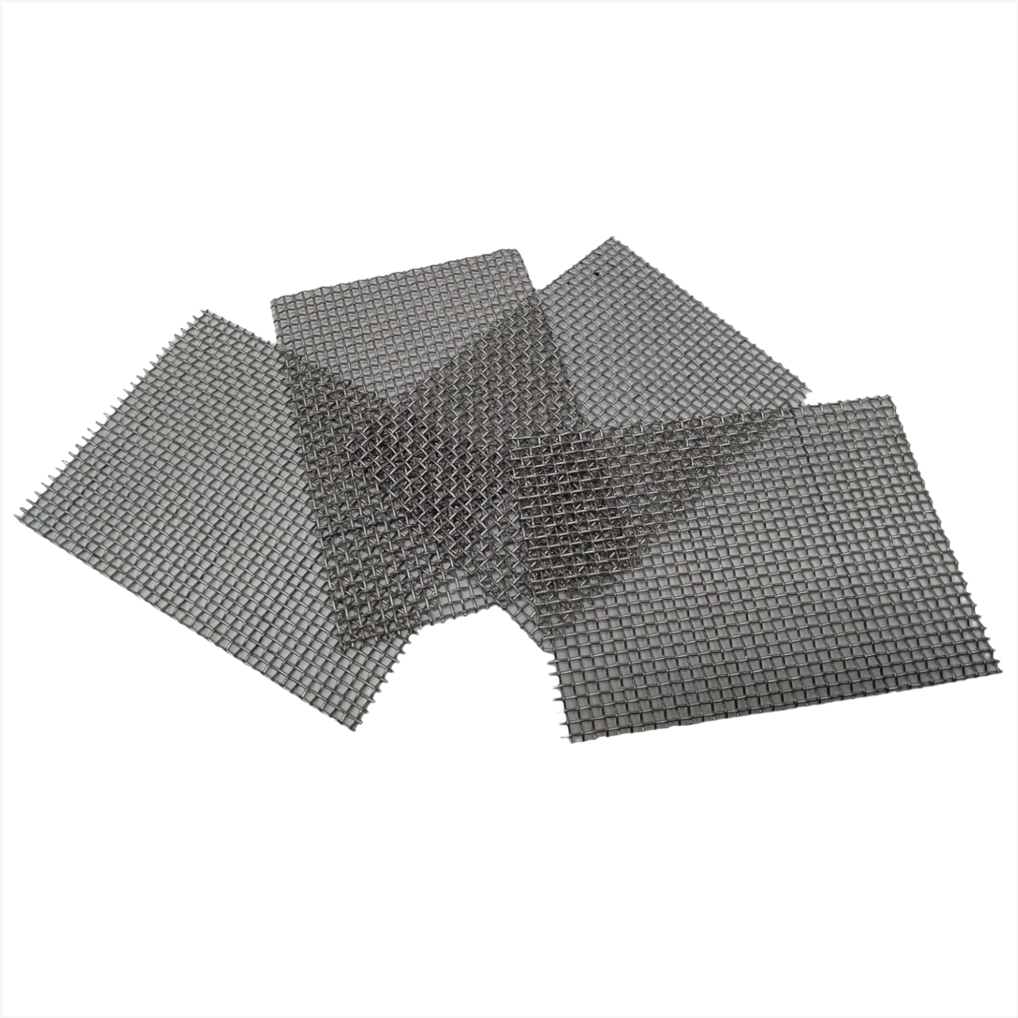 Malla Tejida Acero Inoxidable 7x5 cm Pack 10 pz