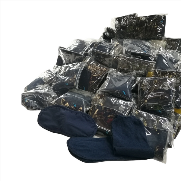 Kit descanso Par Calcetines y cubreojos Pack 12pz