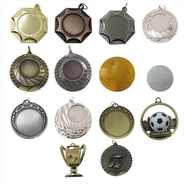 Medalla Metalica Deportiva Conmemorativa