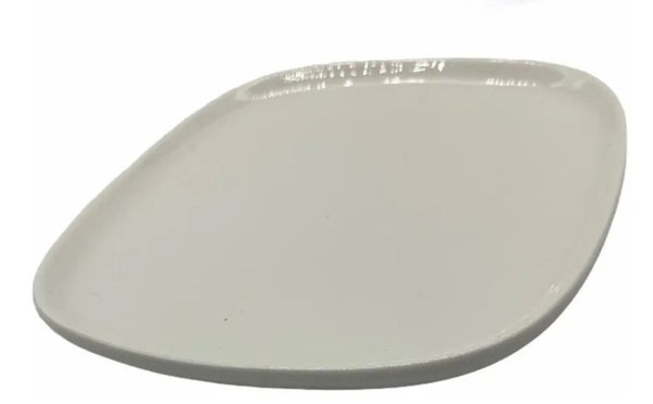 Juego Platos Cerámica 10x13cm Alessi Delta Pack 6pza