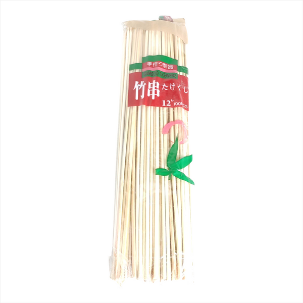 Palillos Brocheta Pincho De Bambu Bolsa 100 Pza