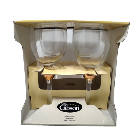 Juego de 4 copas Gibson solitaire tipo globo 266ml