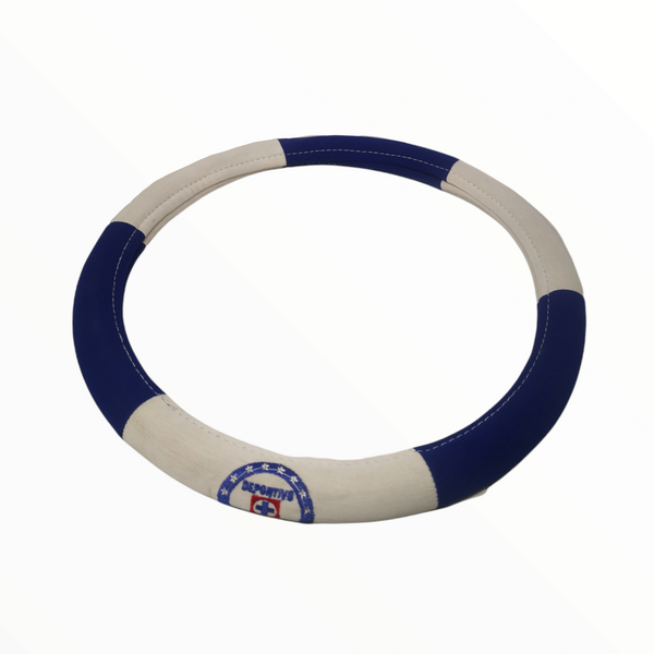 Funda protectora Volante Carro 30cm futbol Cruz Azul Pumas