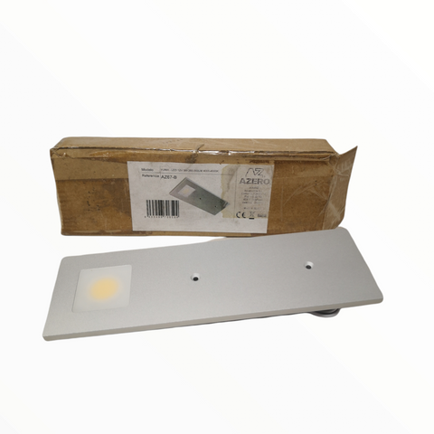 Lampara Luz led sensor movimiento 12V 3w acero