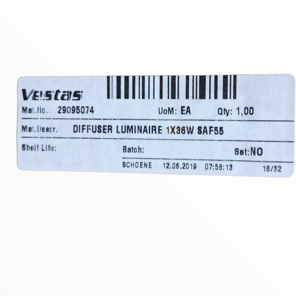 Difusor Luminaria waterproof phillips tcw060 tl-d fluorescente