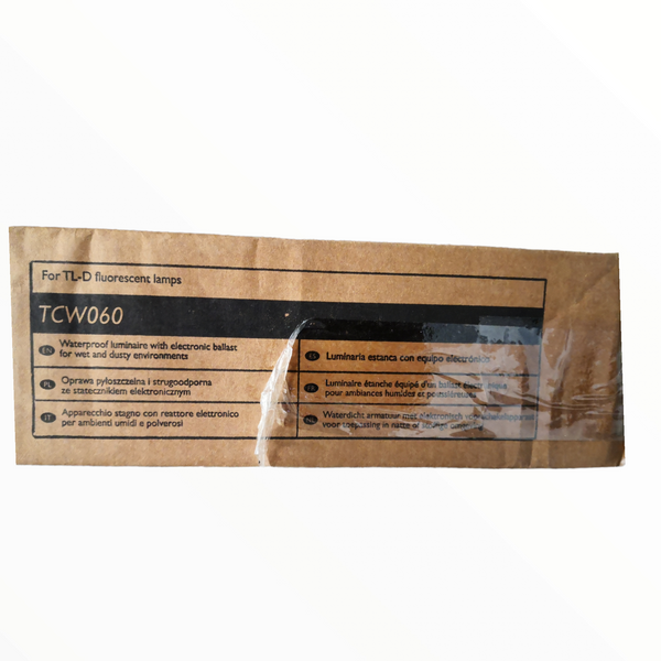 Difusor Luminaria waterproof phillips tcw060 tl-d fluorescente