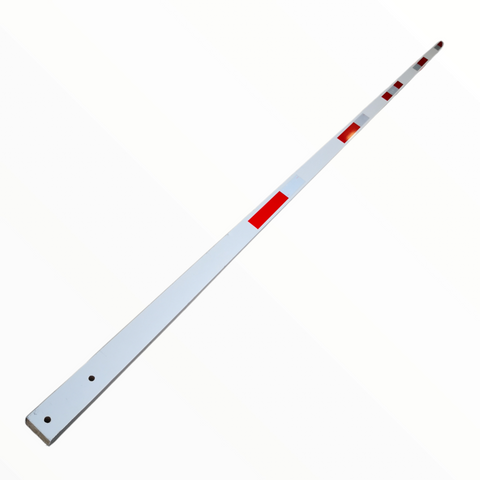 Brazo Recto de Aluminio para Barrera Vehicular 6 mts