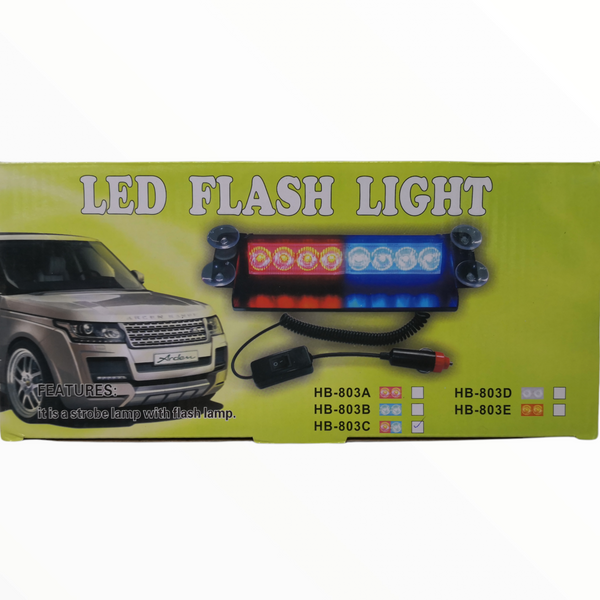 Luces led emergencia estroboscopica vehículos mototaxi 12V