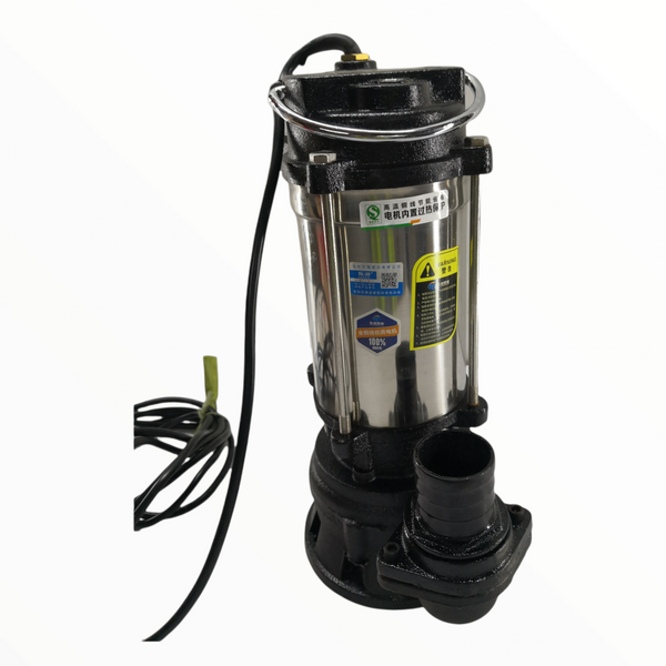 Bomba sumergible aguas residuales 110v 1.1kW 10m3/h