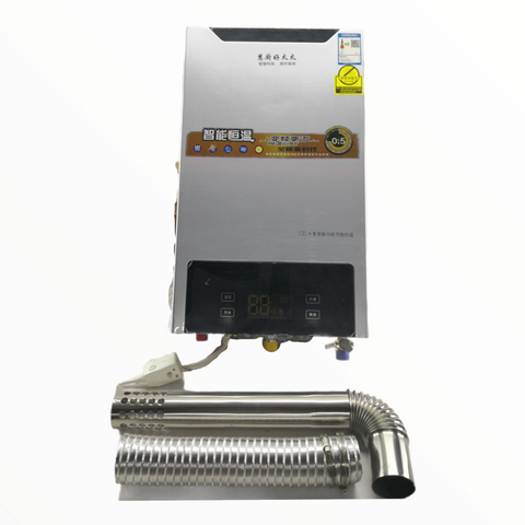 Calentador Agua Gas Electrico Inteligente 12L/M