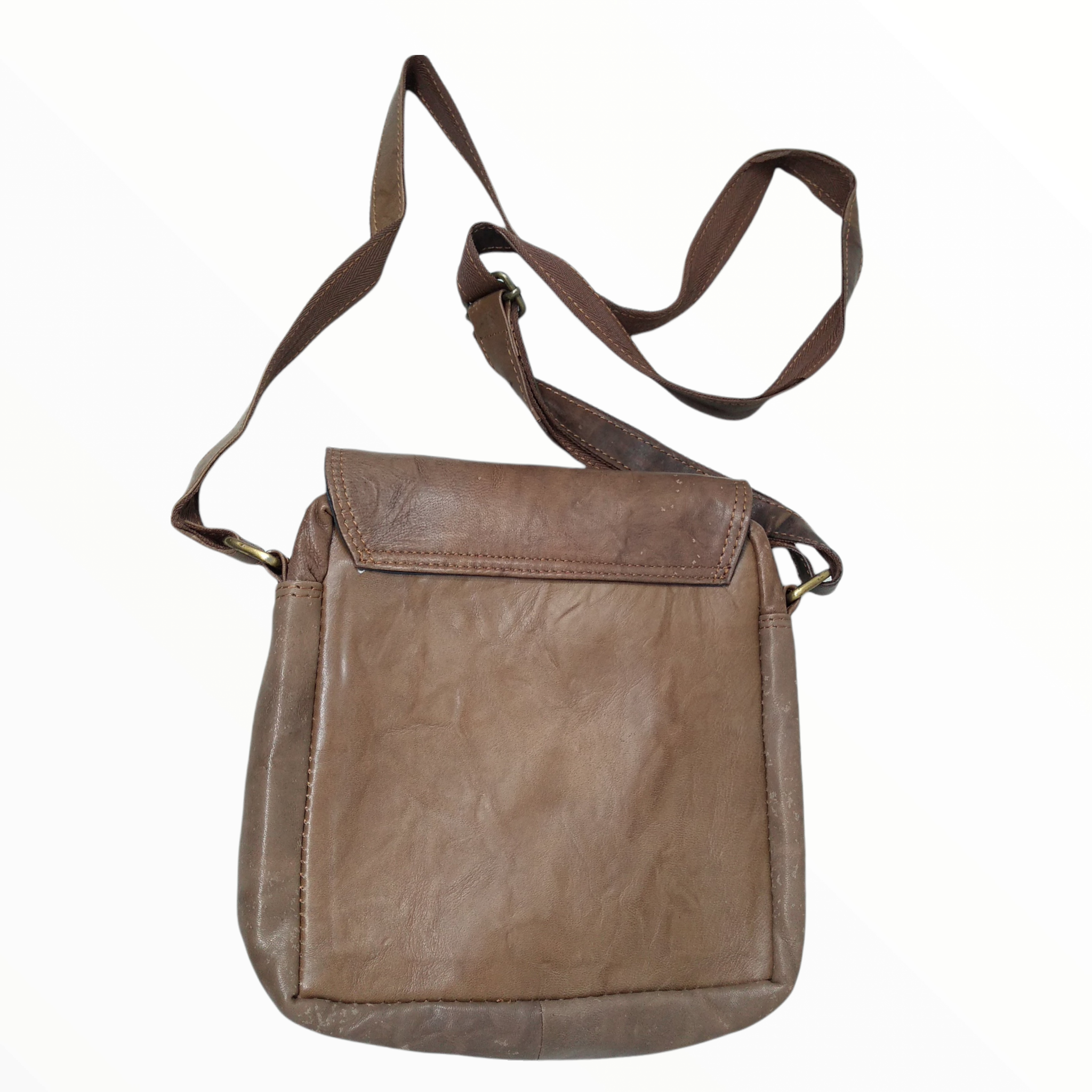 Moda Mariconera Bandolera Cuero Los Hombres Crossbody Bolso