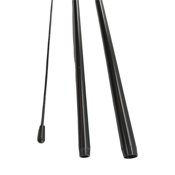 Asta de bandera 2.8m + Base cruceta premium