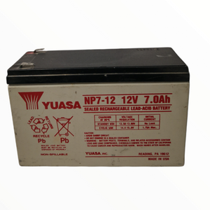 Baterías Pila recargable 12V 7Ah YUASA Complet