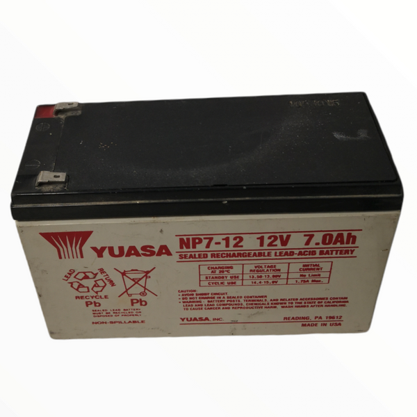Baterías Pila recargable 12V 7Ah YUASA Complet