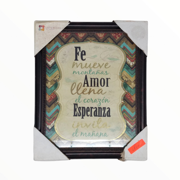 Cuadro Enmarcado Frases Emotivas Home Interiors Quotes