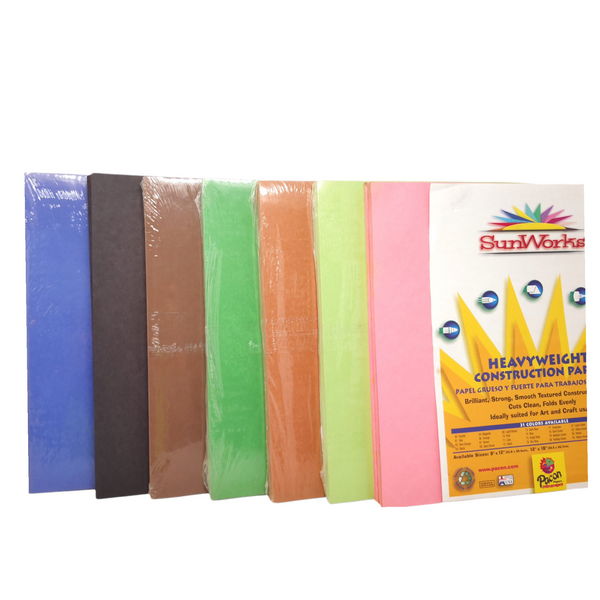 Hoja Carta Papel Cartulina Gruesa Manualidades Sun Works