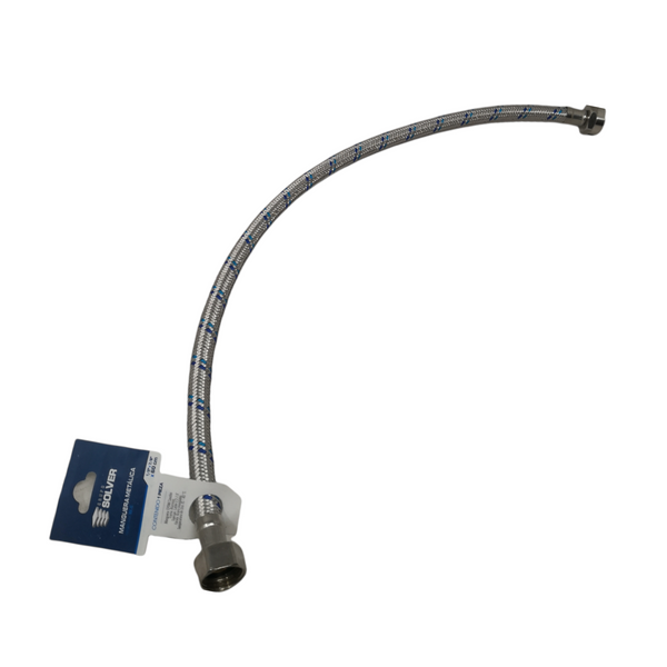 Manguera flexible para WC 1/2"x7/8"x 60cm solver