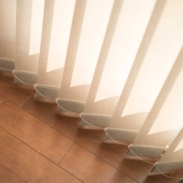 Persiana pvc+tela oficina vertical extra grande