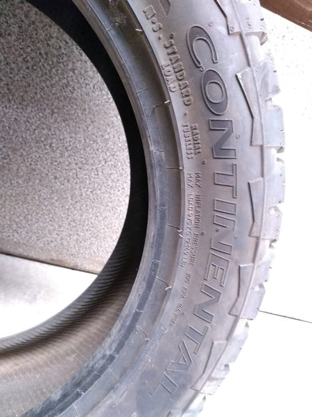 Llanta continental terraincontact  265/50 r20