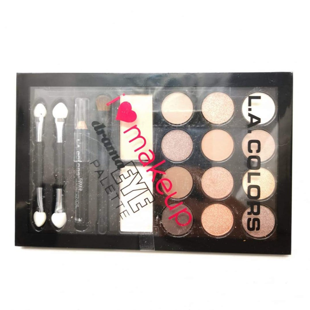 Paleta Estuche De Sombras Drama Eye L.a. Colors