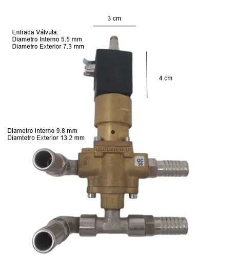 Valvula Solenoide Gem-sol Modelo Gem-b-33 Baccara Con Valvul