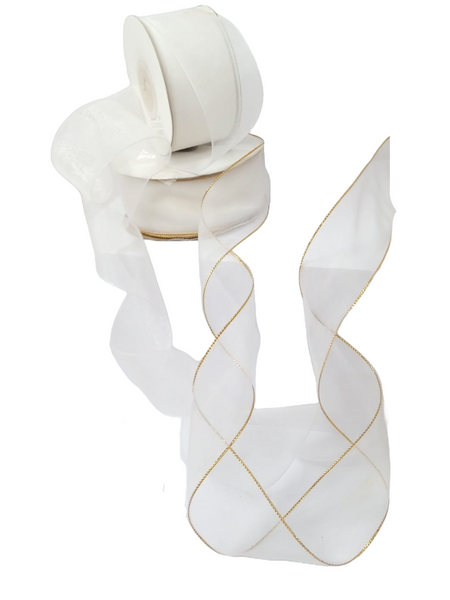 Rollo Liston  3.8cm 22.9m color nylon satin 5pz
