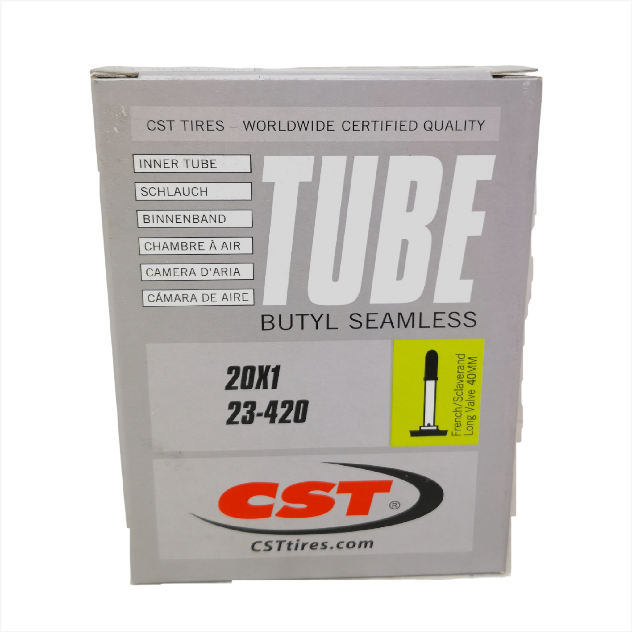 Camara Para Llanta De Bicicleta Cst 20XI 23-420 French