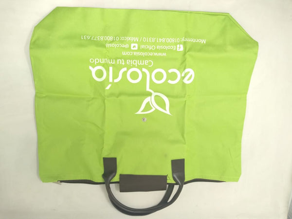 Bolsa ecológica para mandado super ECOLOSÍA verde 44x37
