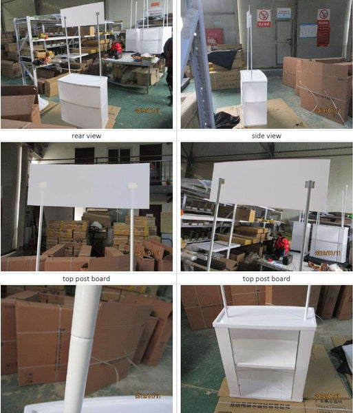 1.1 Demo stand Modulo Portatil Plastico PVC Sin Publicidad
