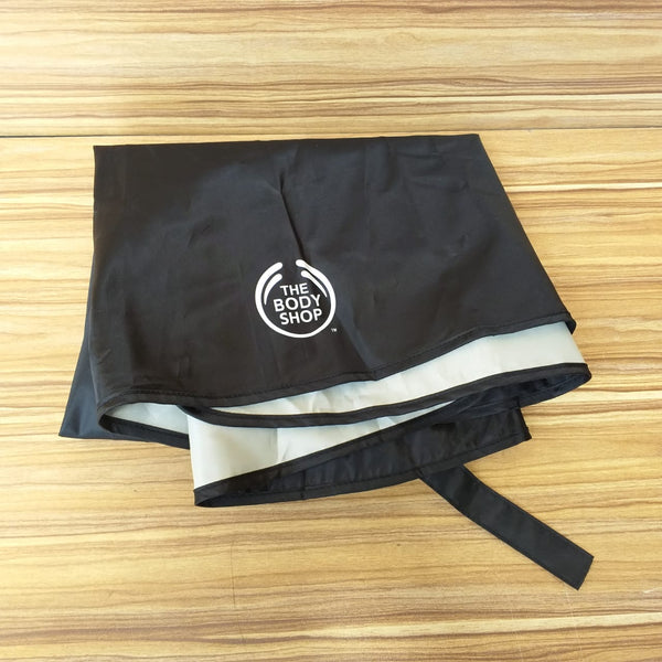 Bata Para Maquillar Negra Capa Corte Cabello Body Shop