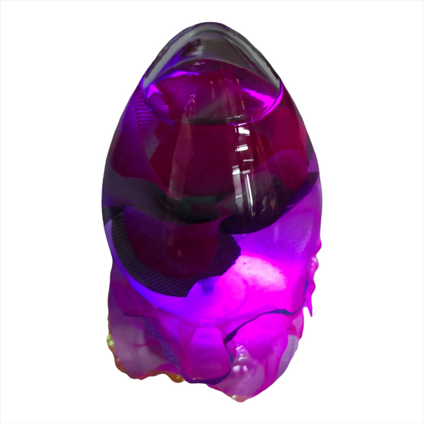 Rosas Encapsuladas en Agua Luz Led Pack 12pz San Valentin