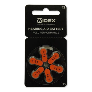 Bateria Pila Auditiva Widex 1.4v Caja 60 Piezas